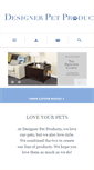 Mobile Screenshot of designerpetproducts.com